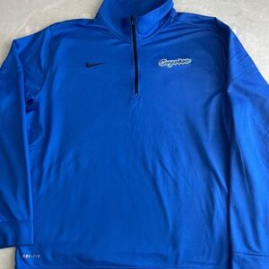 Nike Dri-Fit 1/4 Zip Mens Pullover Cal State University of San Bernardino Large